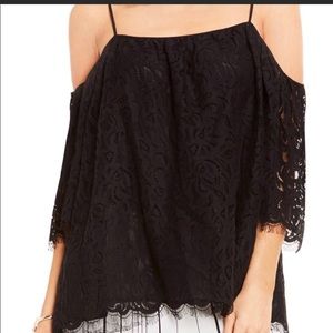 Vince Camuto Off Shoulder Lace Top